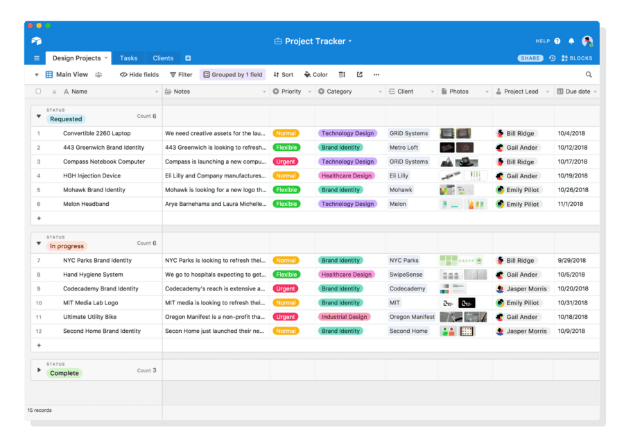 Airtable-View-Grid