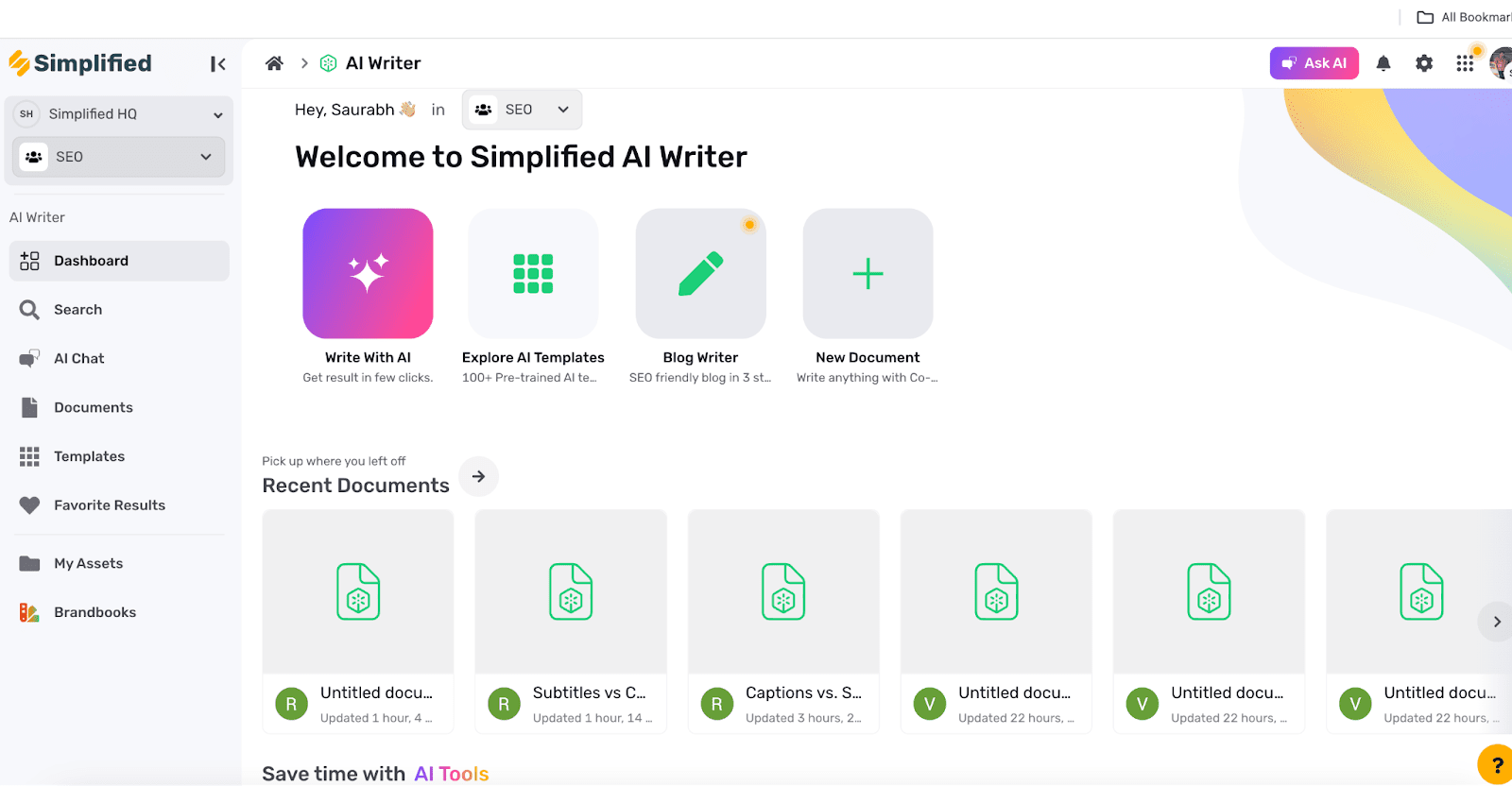 Simplified ai tool